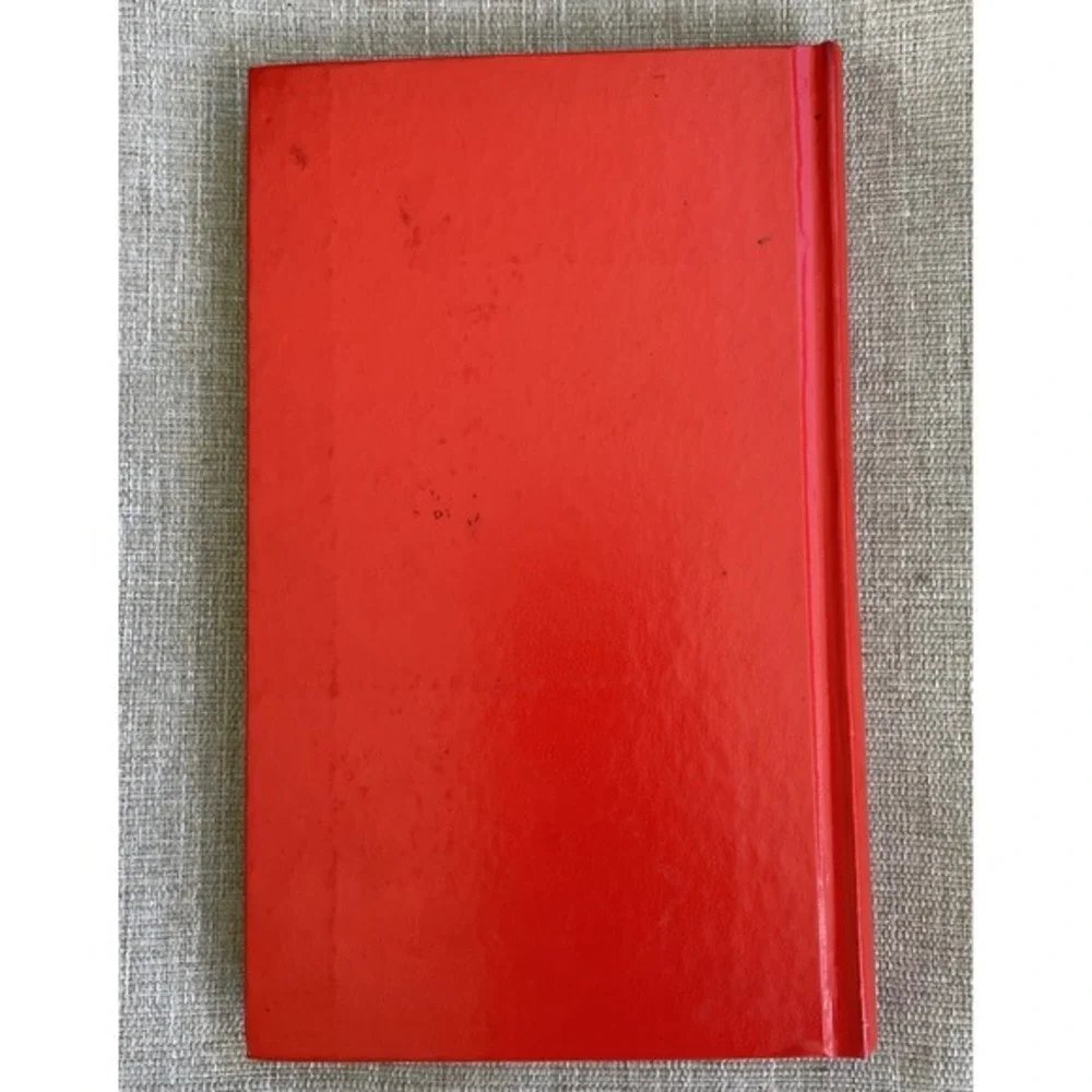 Old Mr. Boston DeLuxe Official Bartender's Guide 1967 Hardcover Book Vintage Red